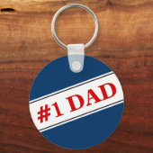 Porte-clés No 1 papa Porte - clé (Recto)