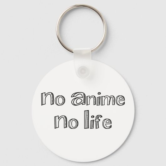 Porte-clés no anime no life (Recto)