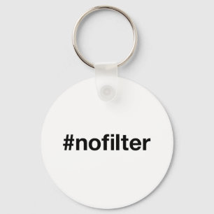 Porte-clés NO FILTER Hashtag