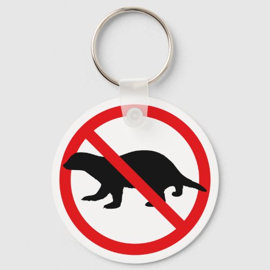 Porte-clés No Honey Badgers (Recto)