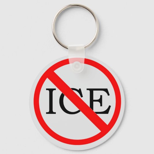 Porte-clés "NO ICE" Keychain (Recto)