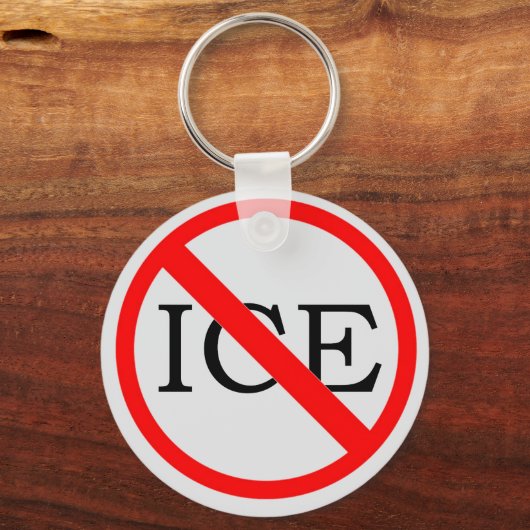Porte-clés "NO ICE" Keychain (Verso)