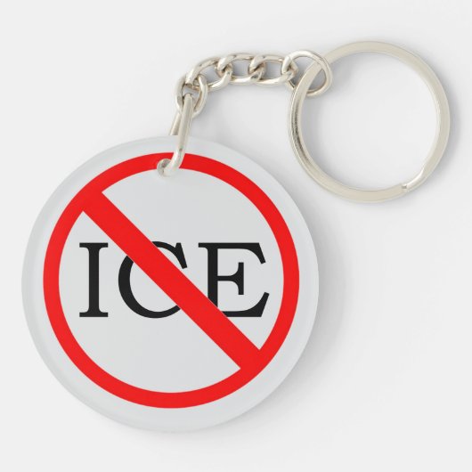 Porte-clés "NO ICE" Keychain (Dos)