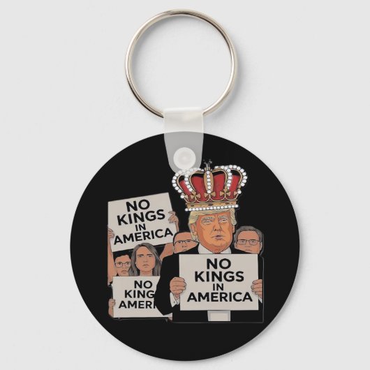 Porte-clés No Kings In America Anti Classic Bold Style (Recto)