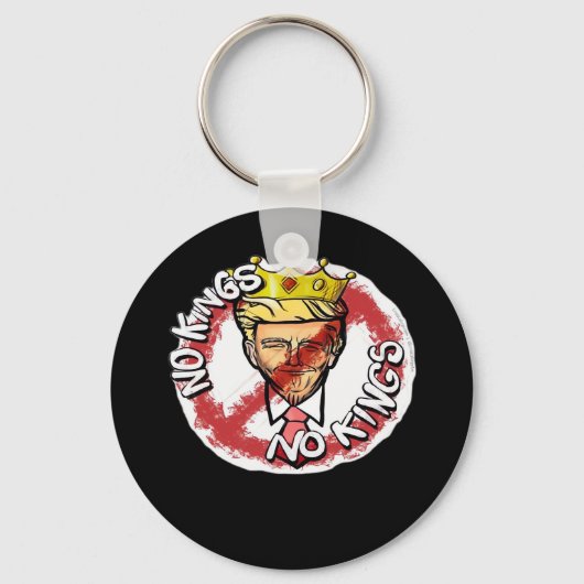 Porte-clés No Kings In America Anti Donald No Kings Day Class (Recto)