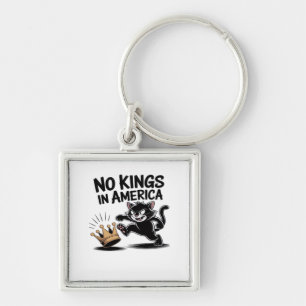 Porte-clés No Kings In America Classic Bold Casual