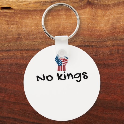 Porte-clés No Kings In America Classic Minimal Clean (Recto)