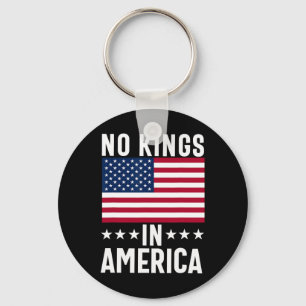 Porte-clés No Kings In America Flag Protest Save Democracy 10