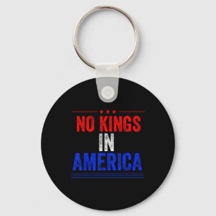 Porte-clés No Kings In America Flag Protest Save Democracy 12