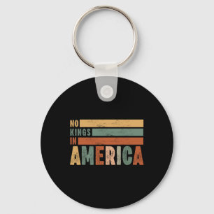 Porte-clés No Kings In America Flag Protest Save Democracy 19