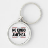 Porte-clés No Kings In America USA Creative Style (Devant)