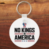 Porte-clés No Kings In America USA Retro Classic (Recto)