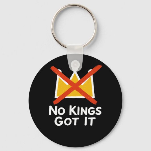 Porte-clés No Kings It - Defiant To The People Anti-Tyranny 1 (Recto)