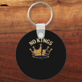 Porte-clés No Kings Minimal Clean (Recto)