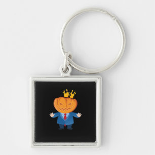 Porte-clés No Kings - Trumpkin Citrouille Classic