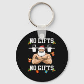 Porte-clés No Lifts No Gifts - Weightlifter Bodybuilding Chri (Recto)