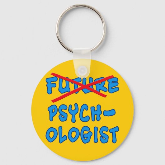 Porte-clés No Longer Future Psychologist (Recto)