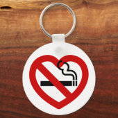 Porte-clés No Love For Smoking Sign (Recto)