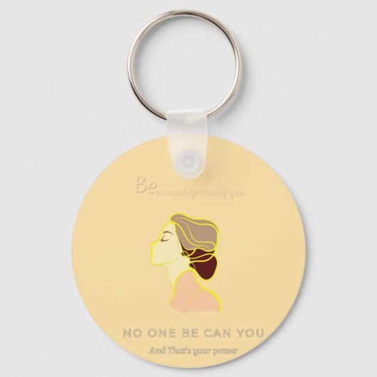 Porte-clés No One Be Can You  (Recto)