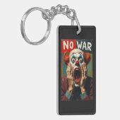 Porte-clés No War On Iran Peace  (Devant gauche)