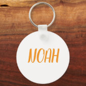 Porte-clés Noah name Metal ring keychain (Verso)