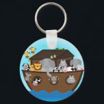 Porte-clés Noah's Ark<br><div class="desc">Cute Noah's Ark design from Walter's Room and WaltersRoom.com for kids of all ages.</div>