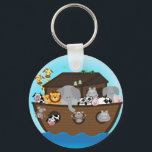 Porte-clés Noah's Ark<br><div class="desc">Cute Noah's Ark design from Walter's Room and WaltersRoom.com for kids of all ages.</div>
