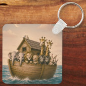 Porte-clés Noah's Ark Crèche Islamique (Verso)
