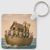 Porte-clés Noah's Ark Crèche Islamique (Dos)