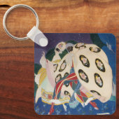 Porte-clés NOCTURNE AVEC MASQUES / Mascarade vénitienne (Recto)