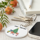 PORTE-CLÉS NOËL (Devant Droit)