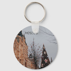 Porte-clés Noël à Moscou
