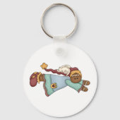 Porte-clés Noël Ange en pain d'épices (Recto)