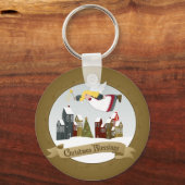 Porte-clés Noël Angel Porte - clé (Recto)