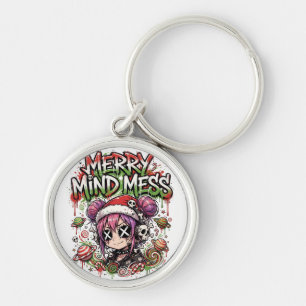 Porte-clés Noël Anime Kawaii Cadeau Pour Filles
