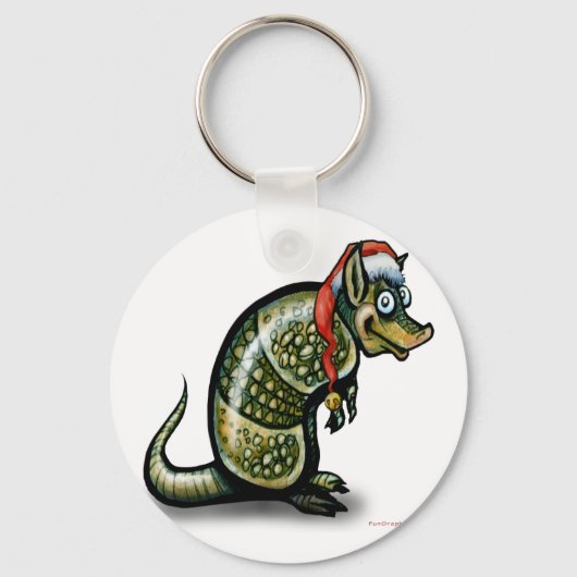 Porte-clés Noël Armadillo (Recto)