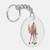 Porte-clés Noël aux chameaux (Devant gauche)