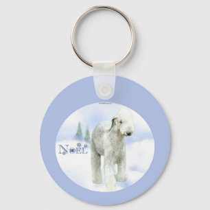 Porte-clés Noel Bedlington Terrier