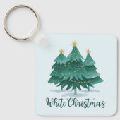 Porte-clés Noël blanc (Recto)