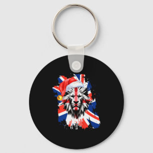 Porte-clés Noël britannique patriotique Drapeau anglais brita