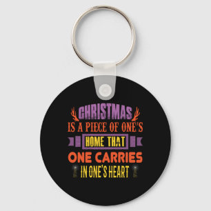 Porte-clés Noël cadeau Noël est un morceau