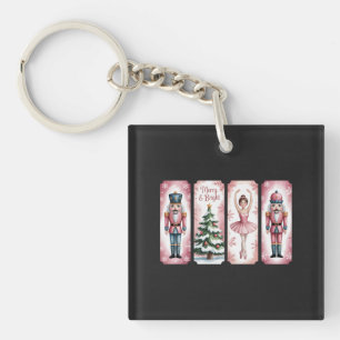 Porte-clés Noël Casse-Noisette Fête Cadeau de Fêtes