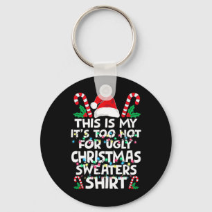 Porte-clés Noël C'est à moi C'est trop chaud pour le sale pul