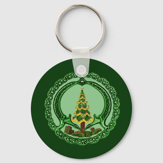 Porte-clés Noël Claddagh (Recto)