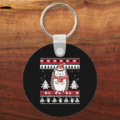 Porte-clés Noël de Hérisson (Recto)