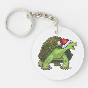 Porte-clés Noël de la tortue nocturne étoilée