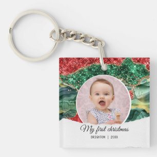 Porte-clés Noël de mon premier anniversaire