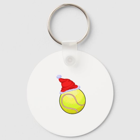 Porte-clés Noël de tennis (Recto)