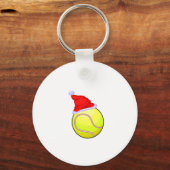 Porte-clés Noël de tennis (Recto)