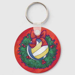 Porte-clés Noël de volley-ball